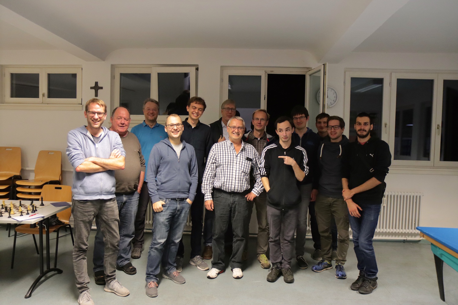 Simultanschach mit GM Dennis Wagner